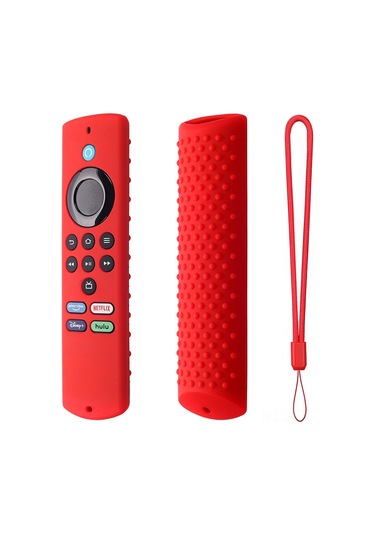 Teltree 2021 Amazon Fire Tv Stick Lite Kumanda Silikon Korumalı Kılıf - Mavi Set, Dayanıklı Materyal İle Ev Kullanıma Uygun