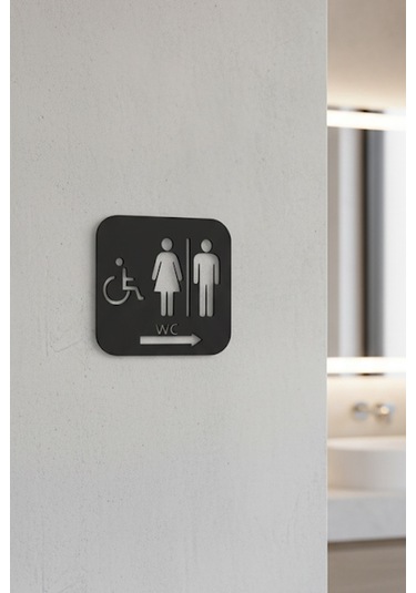 Wc Tabelası, Tuvalet Levhası, Kadın Erkek Tabela, Yönlendirme Levhaları 47