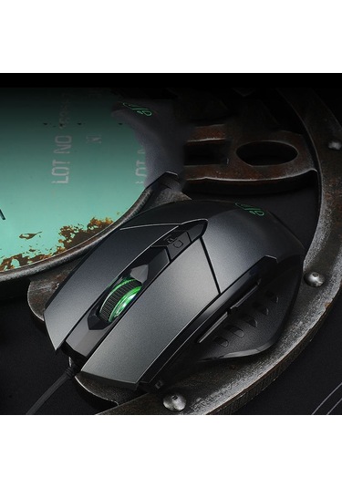 Inphic Pw1 Oyun Sessiz Makro Tanımı Aydınlatmalı Kablolu Fare, Kablo Uzunluğu: 1.5m Titanyum Gri Oyun Versiyonu Diğer