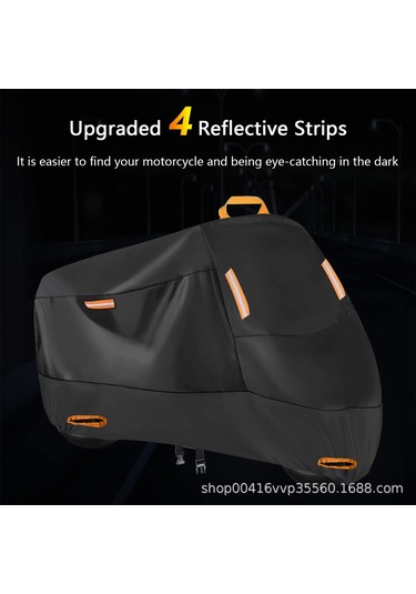 Geeksen Honda Leib 250 İçin Çok Fonksiyonlu Motosiklet Örtüsü, Yağmura, Güneşe Ve Toza Karşı Koruma