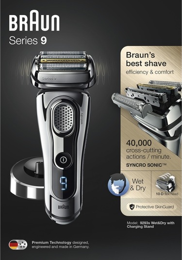 Braun 9 Serisi 9293S Islak ve Kuru Sakal Tıraş Makinesi