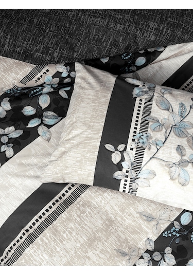 Cotton Box Tek Kişilik Nevresim Takımı Lehlare Antrasit