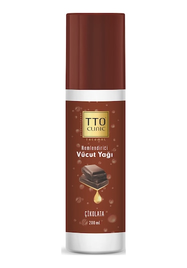 Tto Clinic Nemlendirici Çikolata Özlü Vücut Yağı 200 ML
