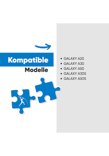 Woyax By Deji Samsung Galaxy Uyumlu A20 A30 A30s A50 Premium Batarya