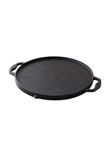 Riva Elite Çift Taraflı Döküm Tava 34cm Siyah