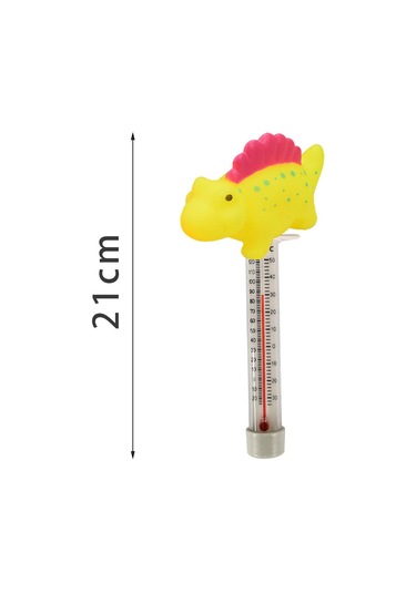 Homyl Sıcak Küvet Yüzme Havuzu Yüzer Havuz Termometre Sarı