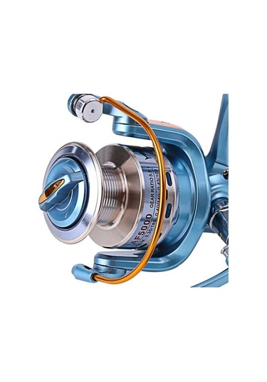 Novahub 11+1bb Yüksek Hızlı Sol/sağ Değiştirilebilir Tutamaklı Mavi 3000 Balıkçılık Makarası