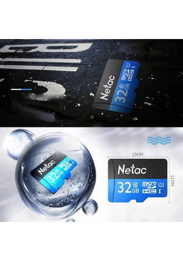 Neevoyu Netac 64gb C10 Tf Hafıza Kartı - Yüksek Hızlı Okuma/yazma, Araç Kamerası, Monitör Uyumlu, Dayanıklı Ve Çok Cihaz Desteği