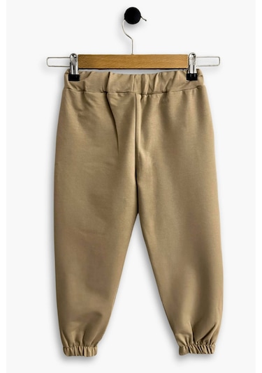 Triliya Kız Çocuk Kapşonlu Mevsimlik Likralı Eşofman Takımı 4-12 Yaş 001