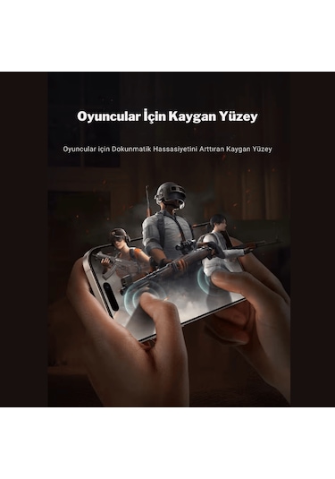 Safeus Tam Kaplayan Hayalet Parmak İzi Bırakmayan Safir Ekran Koruyucu Cam , İphone X İle Uyumlu