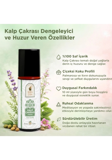 Aromaterapi 7 Çakra Yağ Seti 7 X 10 Ml Ritüel Seti
