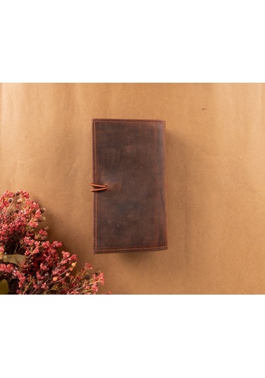 Deri Kablo Aksesuar Taşıma Çantası G2 Antik Kahve