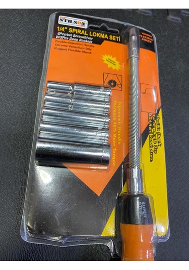 Stılson 1/4 Spiral Lokma Seti