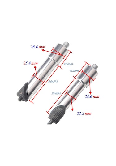 Suntek Bisiklet Quill Adaptör Gövdesi Adaptör Yükseltici 22 Gümüş