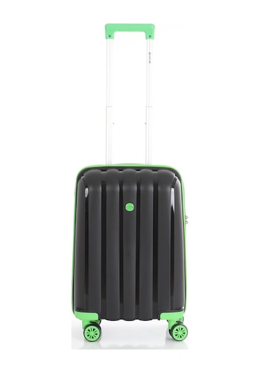 Mçs Polipropilen Valiz V305 55 Cm Siyah/hardal