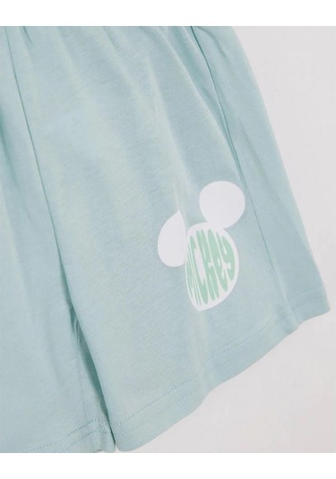 Çimpa Mickey Bebe Pijama Takımı 21741 Ekru