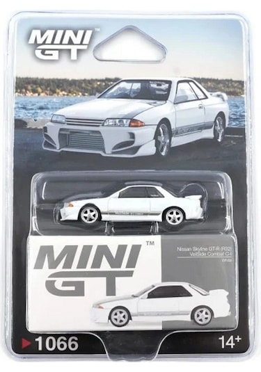 Mini Gt 1/64 Nissan Skyline Gt R R32 Veilside Combat White Blister Paket