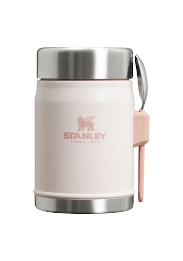 The Legendary Yemek Termosu + Kaşık 0.4l / 14oz Rose Quartz Çok Renkli