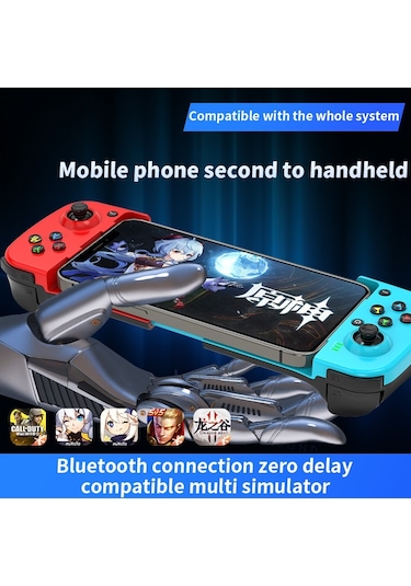 Cep Telefonları İçin D3 Kablosuz Sol / Sağ Denetleyici Siyah