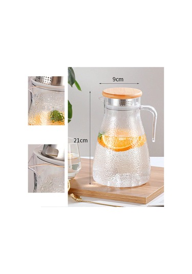 Homyl 1.5l Su Sürahi Pc Limonata Isıtıcısı Sangria Parti