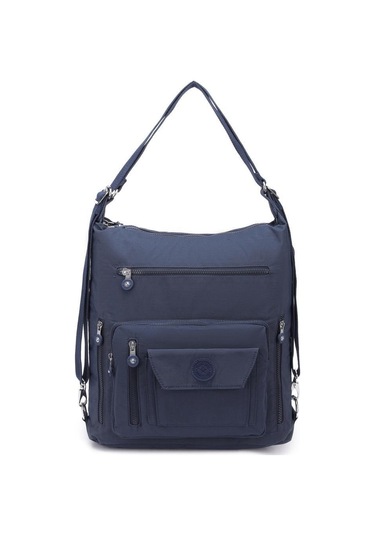 Hem Sırt Hem De Omuz Kadın Çantası Smart Bags 1205 Lacivert