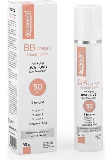 Dermoskin 5 in One SPF 50 BB Krem 50 ML