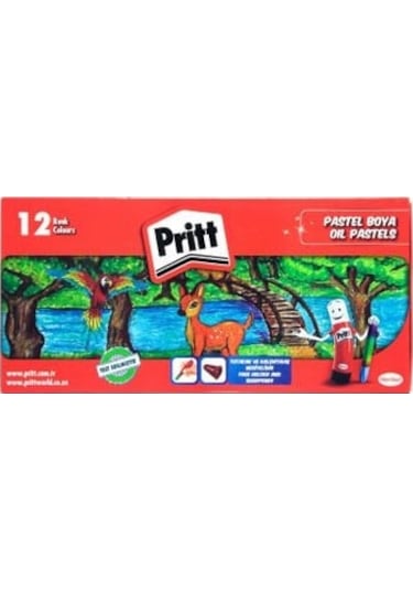 Pritt Pastel Boya Karton Kutu 12'li