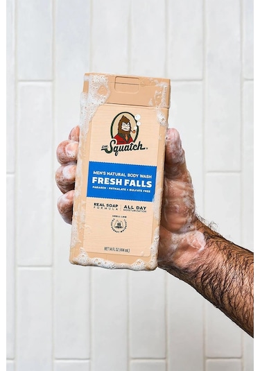 Dr. Squatch Men's Fresh Falls Duş Jeli 414ml Deniz