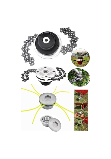 Stanvolt Universal Motorlu Tırpan Metal Başlık Zincirli