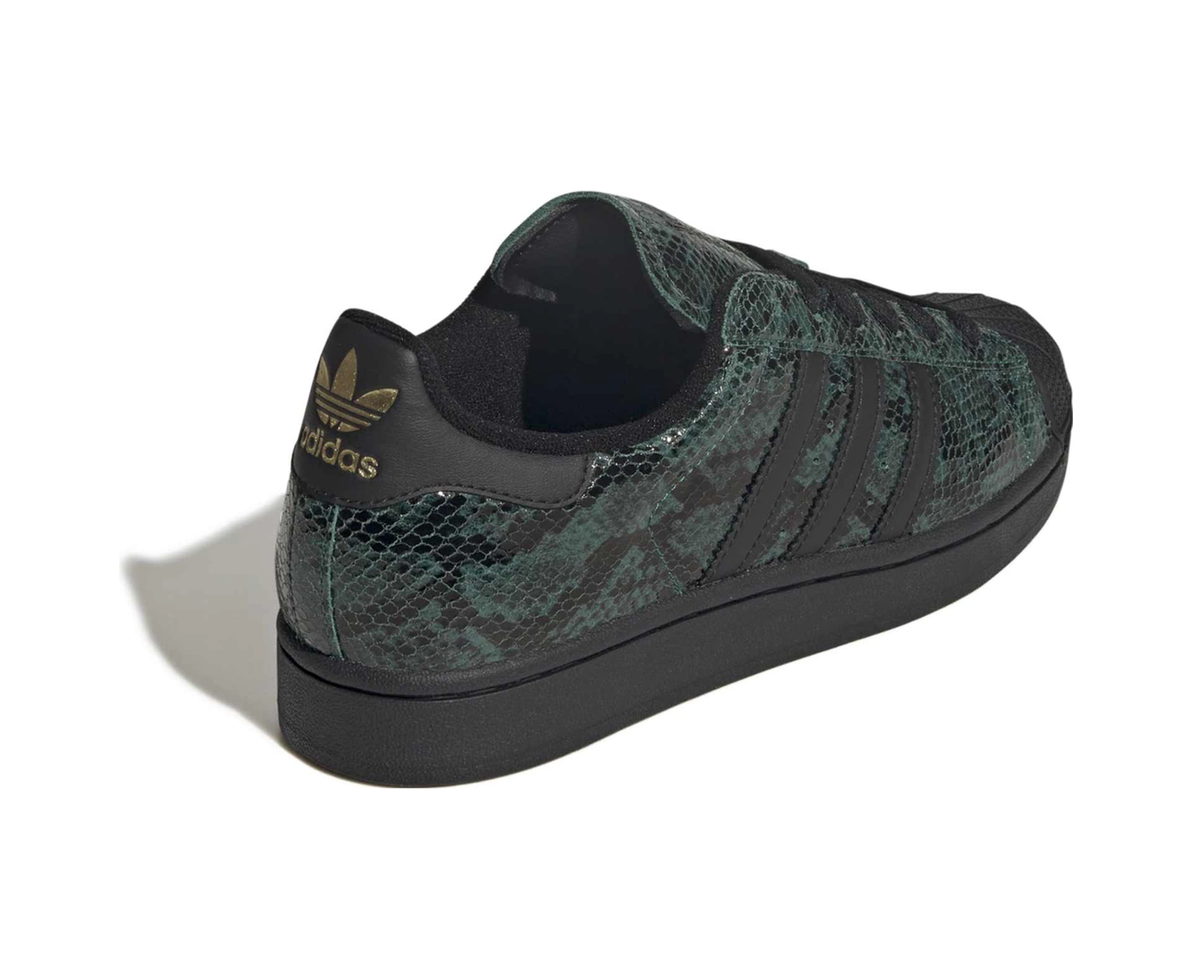 Cgreen/cblack/goldmt Adidas Kadın Günlük Ayakkabı Superstar Iı W Jp8159 Yeşil