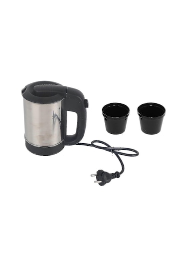 0,5 L Mini Elektrikli Su Isıtıcısı Paslanmaz Çelik Otomatik Kapanma Taşınabilir Seyahat Su Isıtıcısı Eu 220v-xs7- Diğer