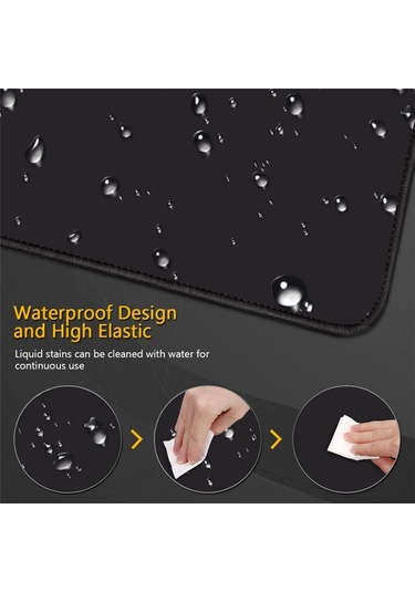 Mouse Mat - Kenar Dikişli Kaymaz Araba Paspası R-304, 300 700 4mm