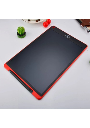 8.5 İnç Lcd Yazma Tableti Çocuklar Çizim Tableti Tablet Yazma Grafik Kullanılan Çizim Dijital Dijita Kırmızı