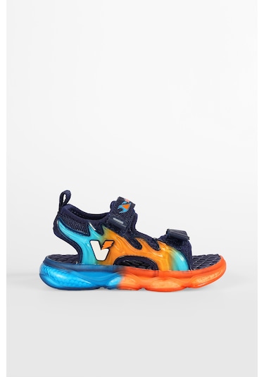 Vicco Jack Erkek Çocuk Işıklı Sandalet Lacivert