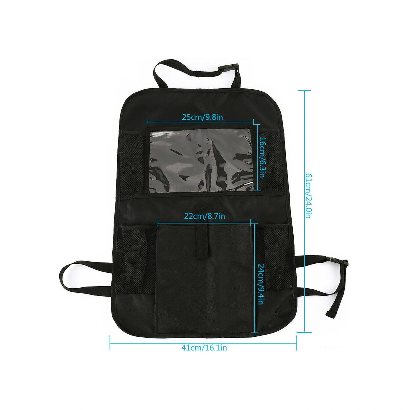 Youmex Araba Arka Koltuk Organizatörü, 600d Polyester, Multi-capacity Cüzdanlar, Su Bardak, Tablet, Oyuncağı Saklama, Su Geçirmez, Evrensel Uyumlu