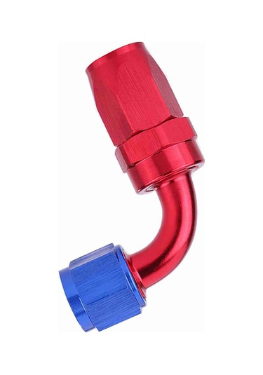 Kosona An10 Alüminyum Araç Yağ Soğutucu Bağlantısı - 90 Derece, Kırmızı-mavi, Yüksek Basınçta Sızıksız, Yakıt Borusu Ve Soğutucu Uyumlu