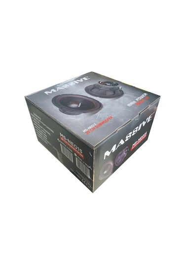 Massive Ms-Neo15 38Cm Subwoofer Kabinsiz Bass 1800Wat 300Rms