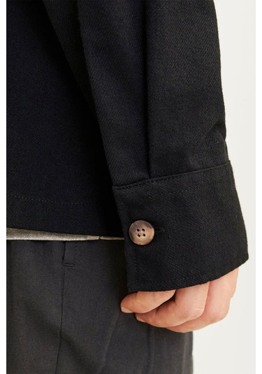 Jack & Jones Cepli Erkek Gömlek Siyah