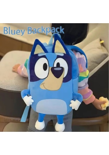 Yeni Bluey Köpek Crossbody Çanta Kalem Çantası Çocuk Karikatür Köpek Bluey Aile Style D Style D Çok Renkli