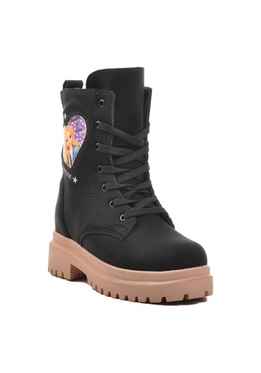 Walkway Leonis F Siyah-somon Çocuk Bot Siyah - Somon