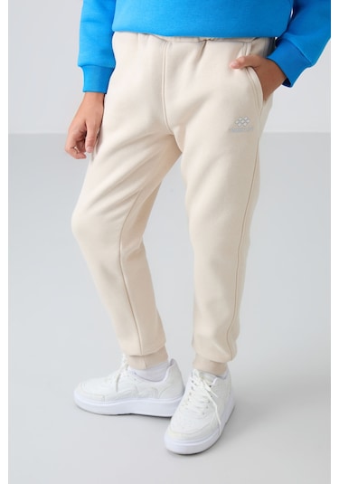 Tommy Life Bej Pamuklu Kalın İçi Tüylü Yumuşak Dokulu Standart Fit Nakışlı Erkek Çocuk Eşofman Alt - 11224 Bej Tommy Life Bej Pamuklu Kalın İçi Tüylü Yumuşak Dokulu Standart Fit Nakışlı Erkek Çocuk Eşofman Alt - 11224 Bej