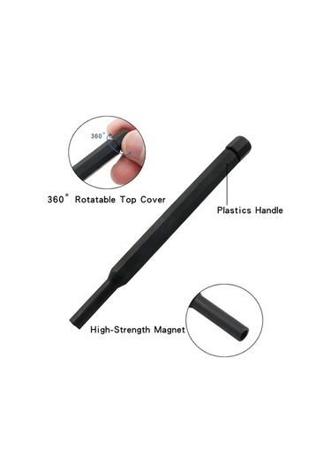 Trendooze Tornavida Tornavida Seti, Plastic Parçalı Mini Manyetik Hassas Handle Cep Arada 25'i 24 1 Wy