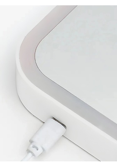 Unichrome Masaüstü Led Işıklı Dokunmatik Makyaj Aynası Beyaz