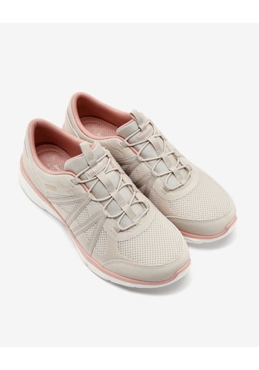 Skechers D'lux Comfort - Surreal Kadın Bej Günlük Ayakkabı 104347 Tpe Bej