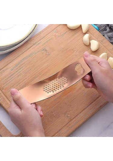 Paslanmaz Çelik Sarımsak Ezici Kıyma Makinesi, Saplı Mutfak Aleti Çok Renkli