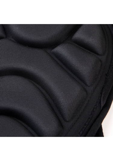 Wezone &quot;wolfbike Kayak Dizlik - Kayak, Buz Pateni Ve Snowboard İçin Esnek Korumalı Spor Ekipmanı&quot; Siyah