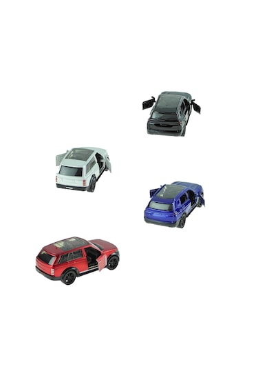 4lü Set Metal Jep Suv Çek Bırak Oyuncak Metal Arabalar13 Cm