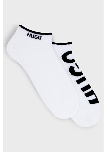 Hugo Erkek Çorap 50468111 100 Beyaz-siyah Beyaz-siyah