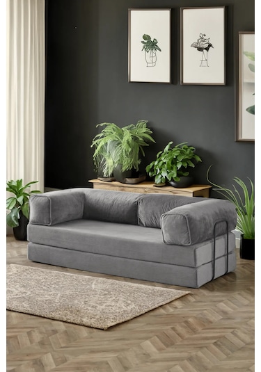 Mobetto Legoom Açılır Kanepe Yatak Olabilen, Aktivite Koltuğu - Gri