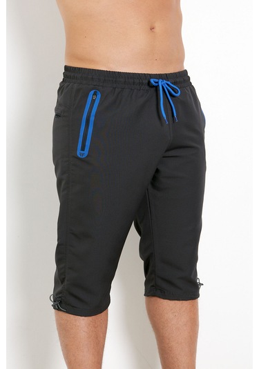 Enricoferry Erk Antrasit Hızlı Kuruyan Büyük Beden Kapri Edy2524b Antrasit